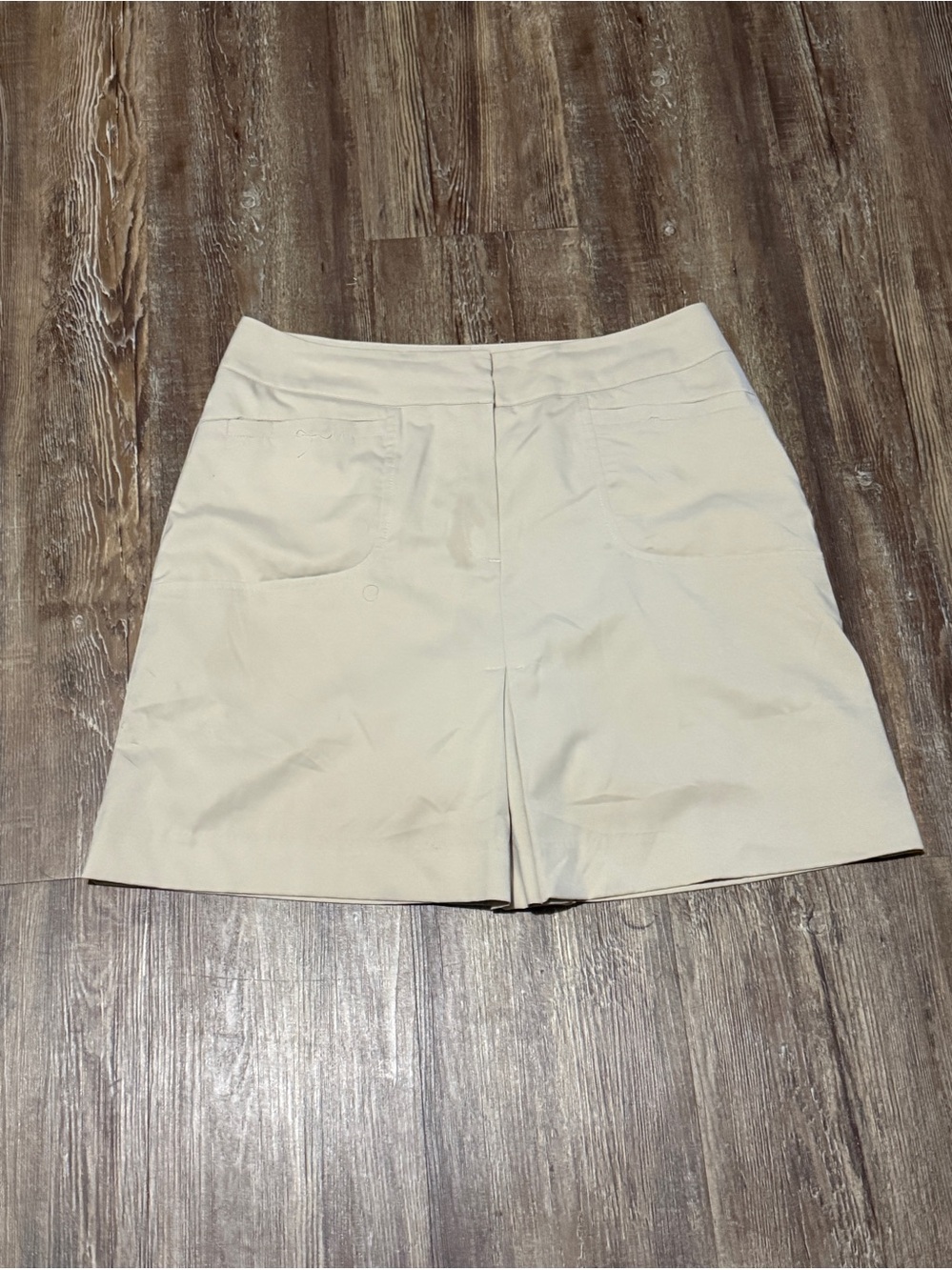 Tail Khaki Skort Women's 6 Utility Pocket Lightweight Pull On Sporty Activewear